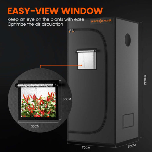 Grow Tent (Spiderfarmer - (70x70x160cm)