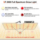 Grow Light Spider Farmer®SF2000 - 200W LED Full Spectrum with Dimmer Knob